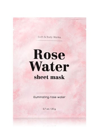 Bath & Body Works Illuminating Rose Water Sheet Mask