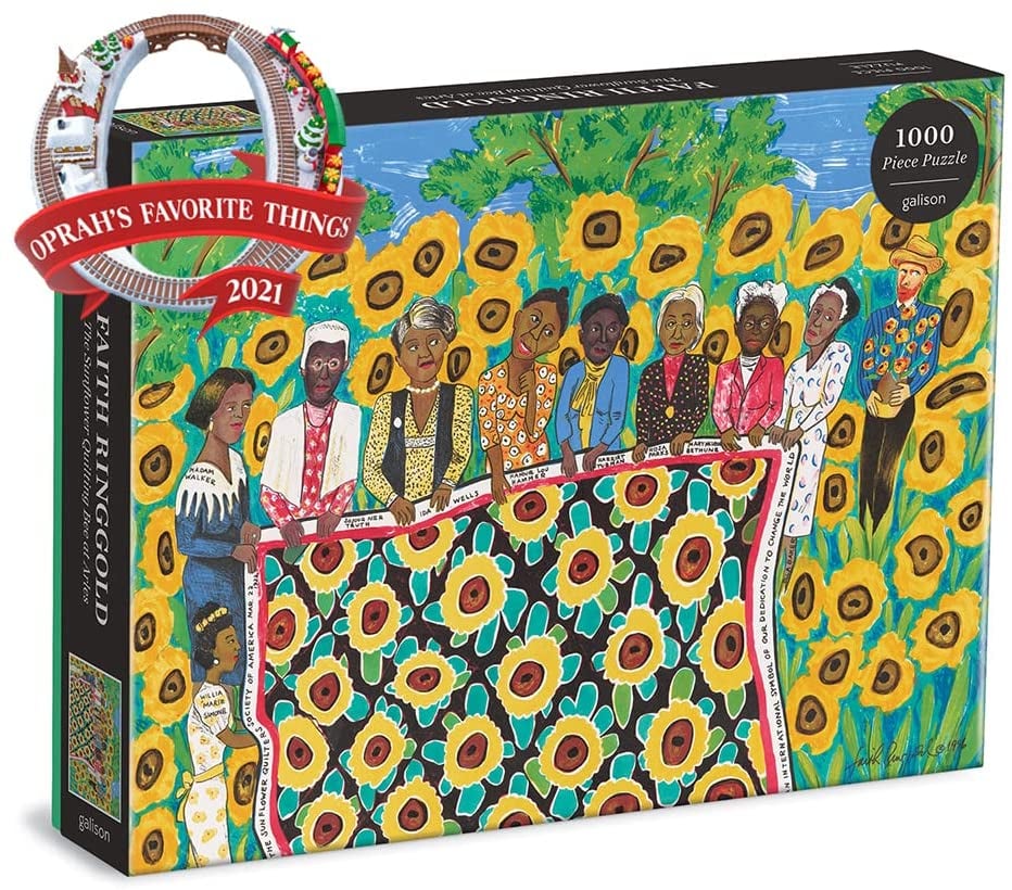 Galison Faith Ringgold The Sunflower Quilting Bee at Arles Puzzle