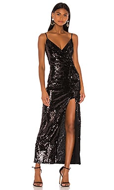 NBD Chrissy Gown in Black