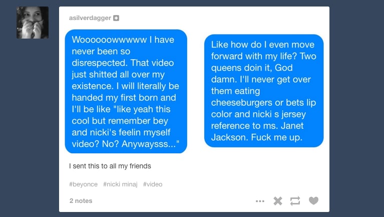 Beyonce and Nicki Minaj "Feeling Myself" Video Reactions