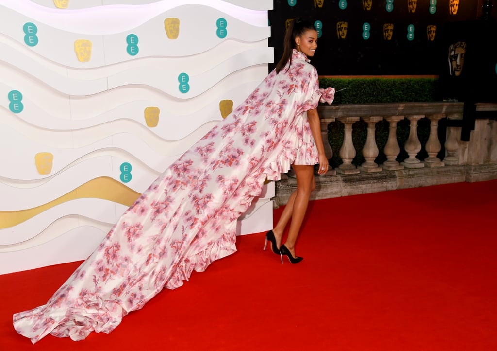 BAFTAs 2020: Ella Balinksa's Floaty Giambattista Valli Gown