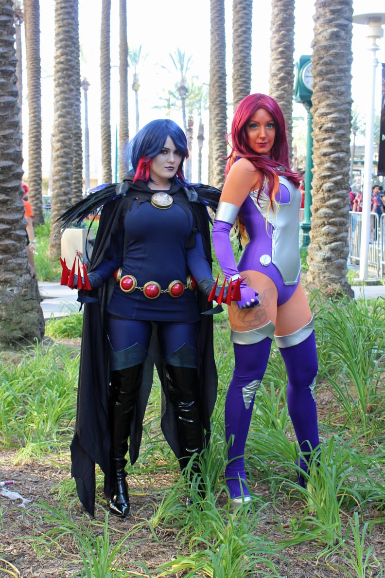 Raven and Starfire — Teen Titans