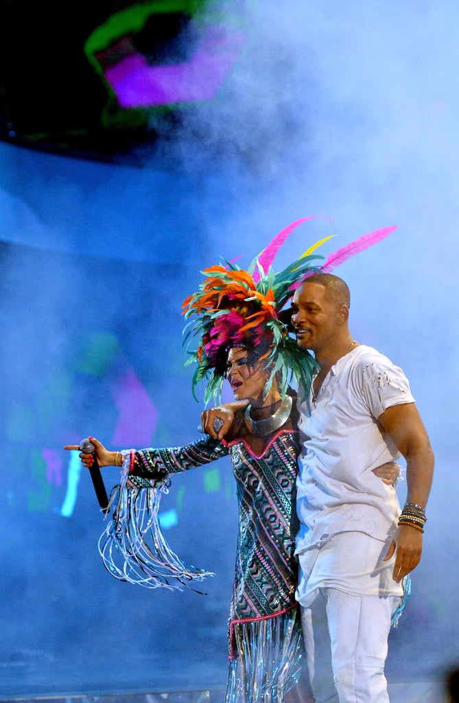 Will and Jada Pinkett Smith at the 2015 Latin Grammys