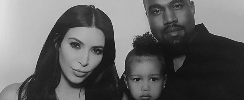 Kim Kardashian Pictures With North West and Kanye July 2015