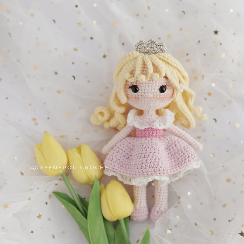 Disney Princess Doll Crochet Pattern — Aurora