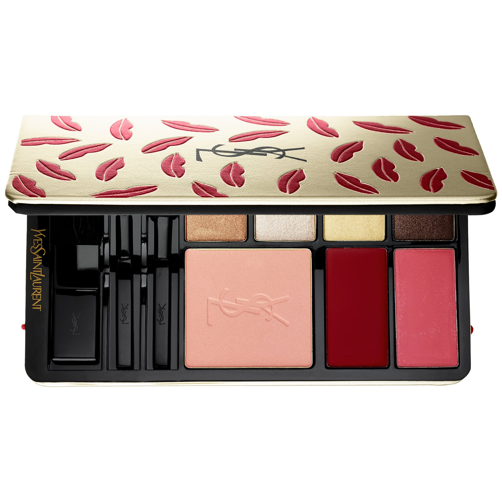 trådløs Barcelona stress Yves Saint Laurent Kiss & Love Edition Complete Makeup Palette | 25 Holiday  Palettes That Are Almost Too Pretty to Use | POPSUGAR Beauty Photo 14