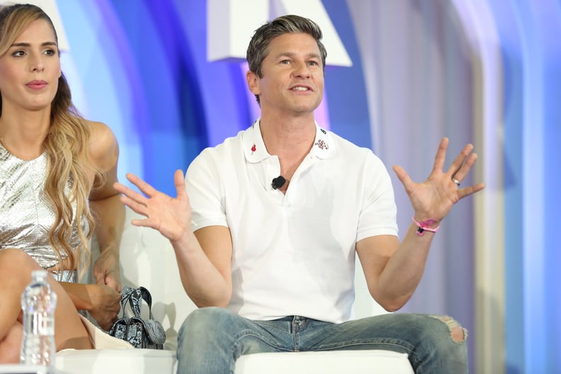 NEW YORK, NEW YORK - JUNE 22:  David Burtka speaks on stage during the POPSUGAR Play/ground at Pier 94 on June 22, 2019 in New York City. (Photo by Monica Schipper/Getty Images for POPSUGAR and Reed Exhibitions )