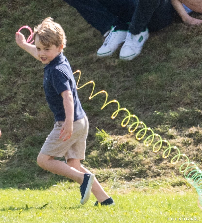 Kate Middleton With George and Charlotte at Polo Match 2018