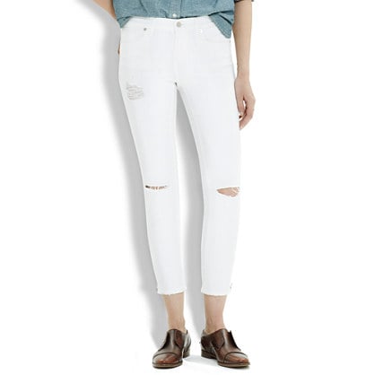 perfect pair of white skinnies