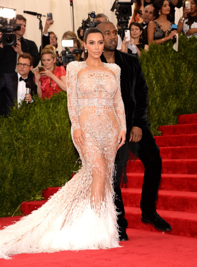 Kim Kardashian and Kanye West at the Met Gala 2015 | Photos