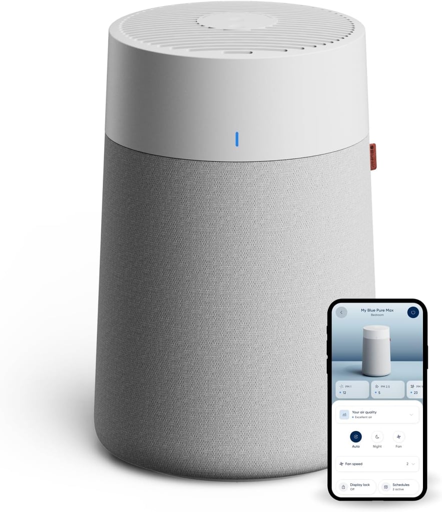 BLUEAIR Air Purifier ($98, originally $140)
Between pollen, dust, and everything floating in the air this time of year, a good purifier goes from "nice to have" to essential. This one quietly filters out allergens while blending seamlessly into your space, so you can keep windows open, let the fresh air in, and still breathe easy.
