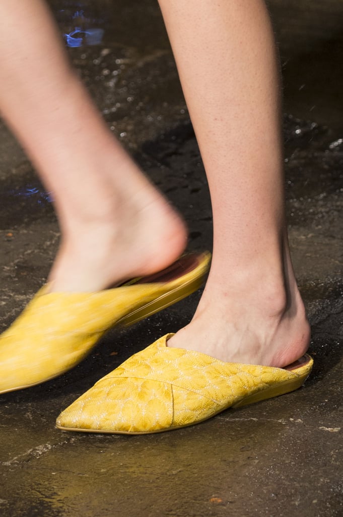 backless slip on flats