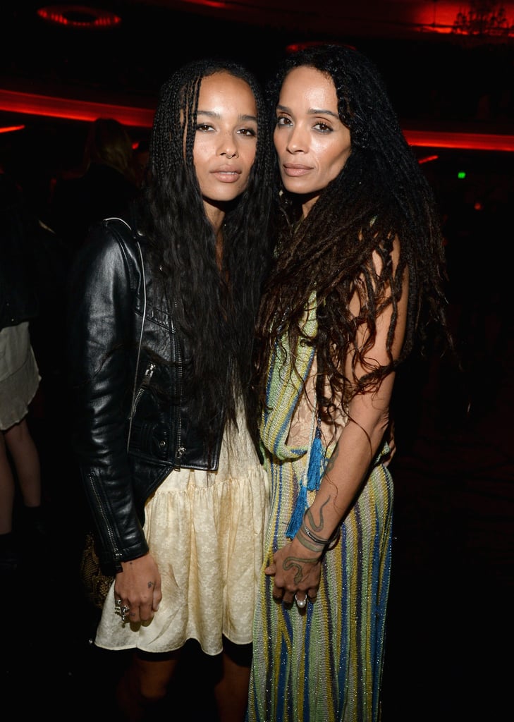 Pictured: Lisa Bonet and Zoë Kravitz