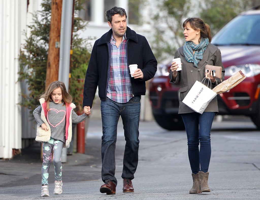 On Wednesday, Ben Affleck and Jennifer Garner ran errands with their daughter Seraphina in LA.