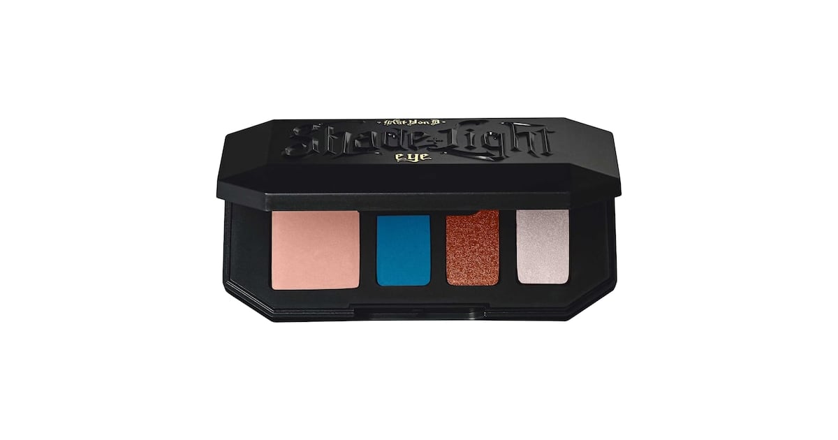 KVD Vegan Beauty Kitten Mini Glamrok Shade + Light Eyeshadow Quad New Fall Makeup Launches at