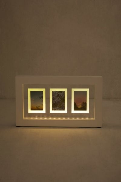 Light-Up Instax Mini Trio Picture Frame