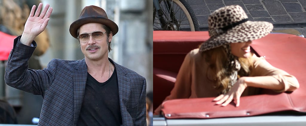 Brad Pitt in Paris and Angelina Jolie in Malta | Pictures