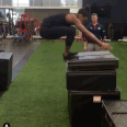 Olympian Simone Manuel Jumped Over Half Her Height to Land This 42-Inch Box Jump