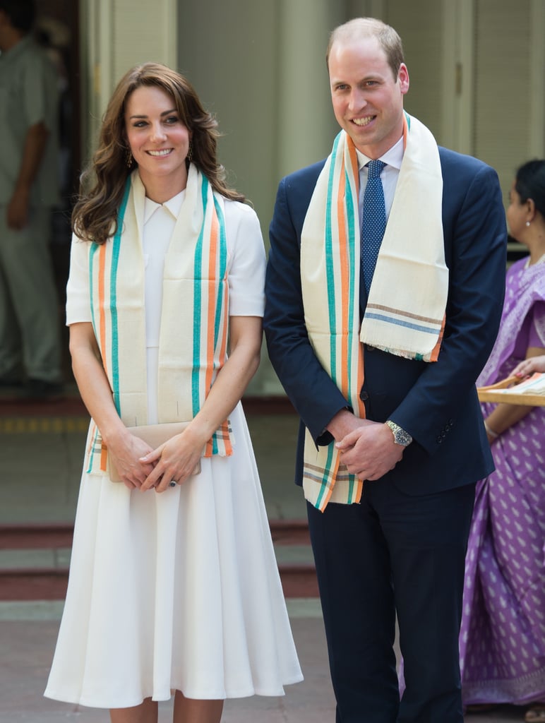 The two looked picture-perfect while visiting Gandhi Smriti, in New Delhi, India, in April.