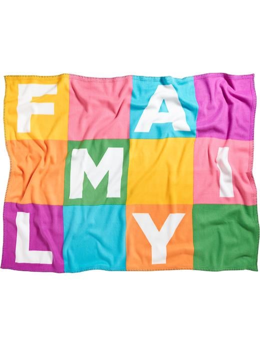Novogratz-Designed "Family" Blanket