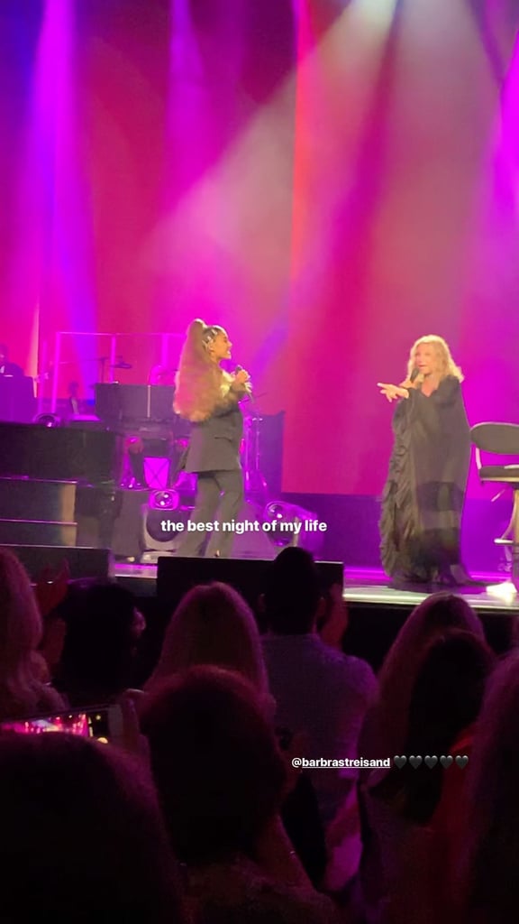 Ariana Grande Joined Barbra Streisand in Concert in Chicago