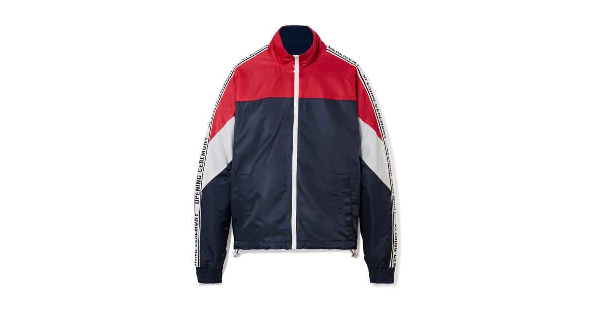 Opening ceremony jacket hot sale red white and blue