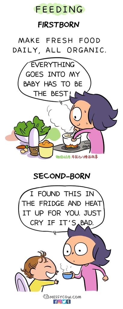 Comic About Raising Your Second Kid