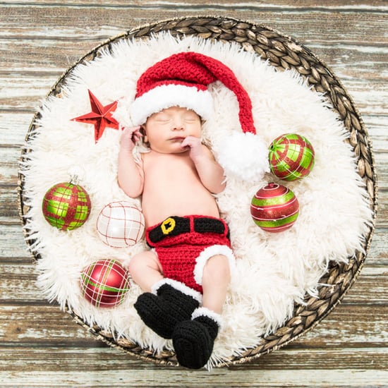 Crocheted Christmas Outfits For Babies