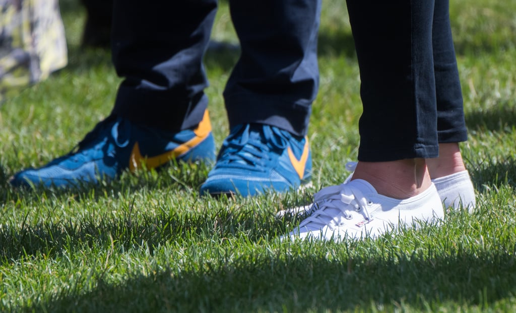 Royals Wearing Sneakers