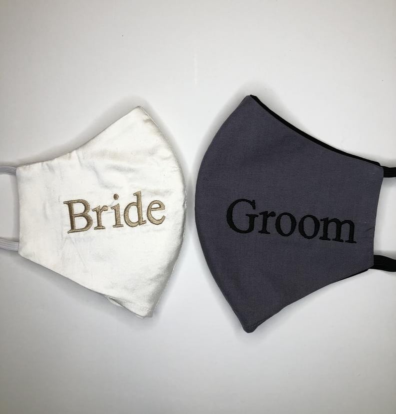 Bride Silk Cotton Face Mask With Filter Pocket