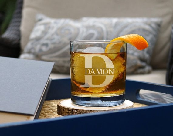 Personalized Whiskey Glasses