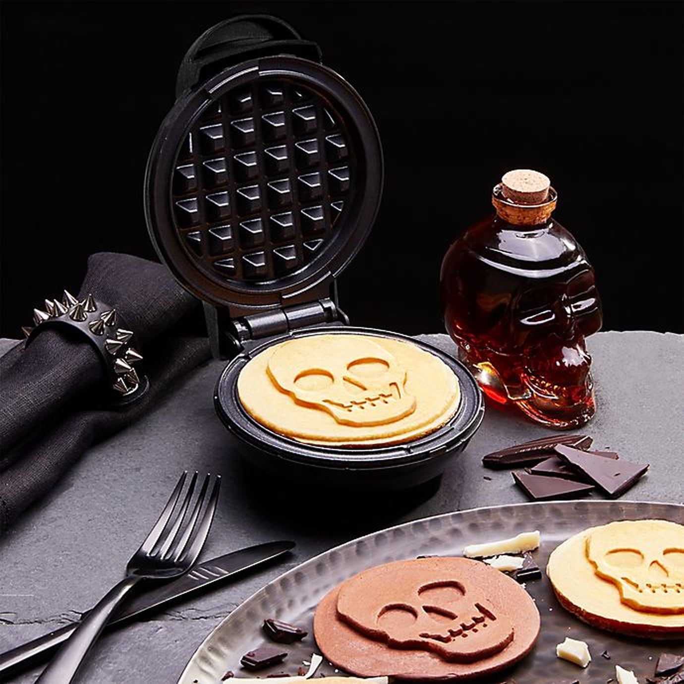This Mini Skull Waffle Maker Is Perfect For Halloween POPSUGAR Food