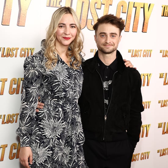 Daniel Radcliffe and Erin Darke at The Lost City Premiere