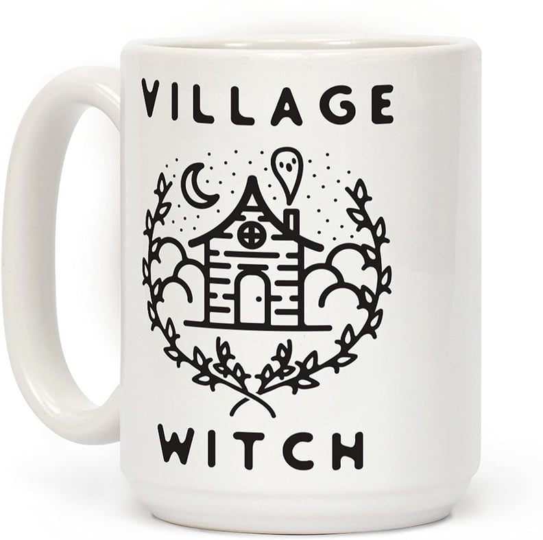 Village Witch White Ceramic Coffee Mug