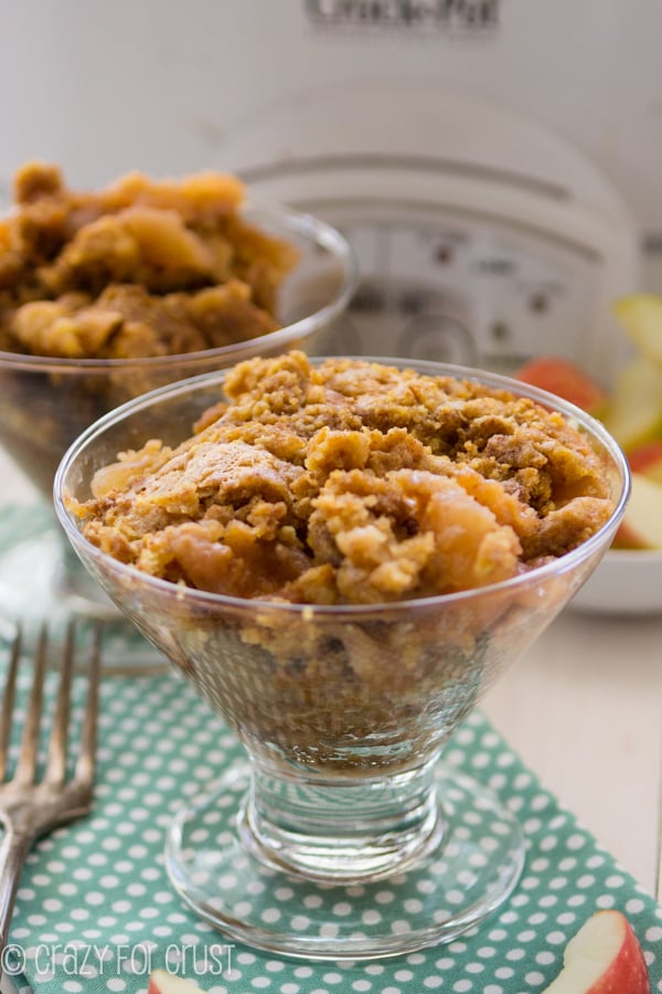 Crockpot Apple Dump Cake