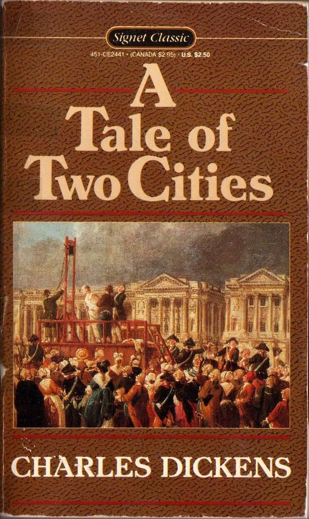 a tale of two cities summary of the whole book