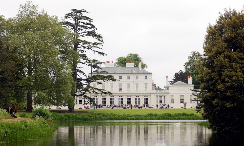 Frogmore House, pictured, is much larger than Frogmore Cottage.