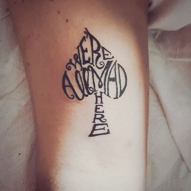 Small Alice In Wonderland Tattoos Popsugar Love Sex