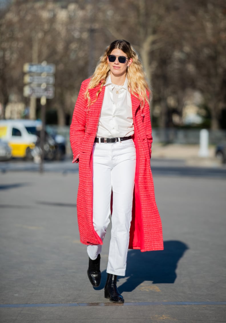 Red Blazer with Jeans Casual Spring Outfits For Women (4 ideas