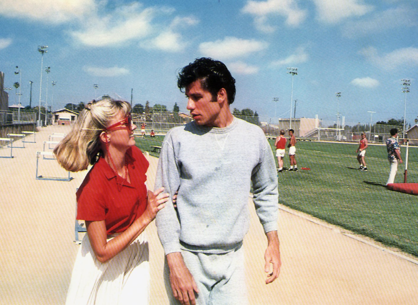 Danny's Gray Sweatpants in Grease | These Iconic Movie Moments Make Me Want  to Live in Sweatpants Forever | POPSUGAR Fashion Photo 2