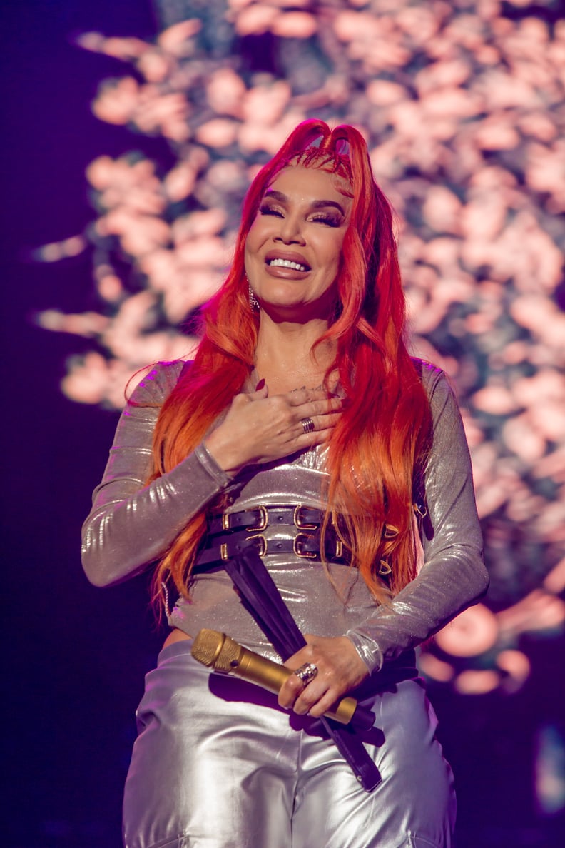 MONTERREY, MEXICO - DECEMBER 02: Ivy Queen performing during Coca Cola Flow Fest 2022 at Parque Fundidora on December 2, 2022 in Monterrey, Mexico. (Photo by Medios y Media/Getty Images)