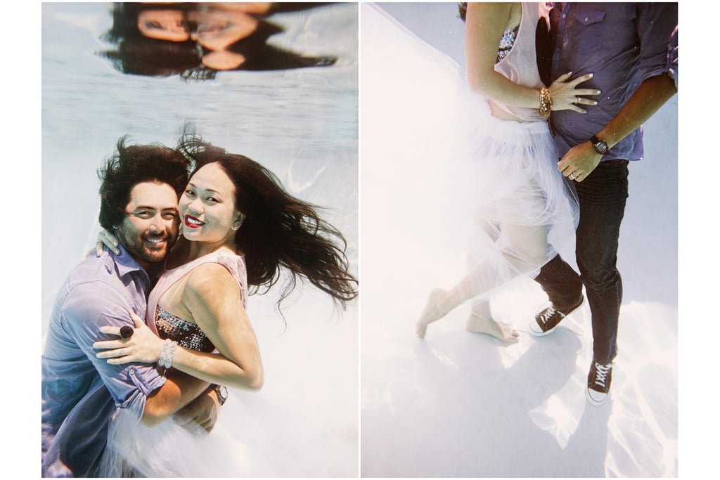 Underwater Maternity and Family Photos