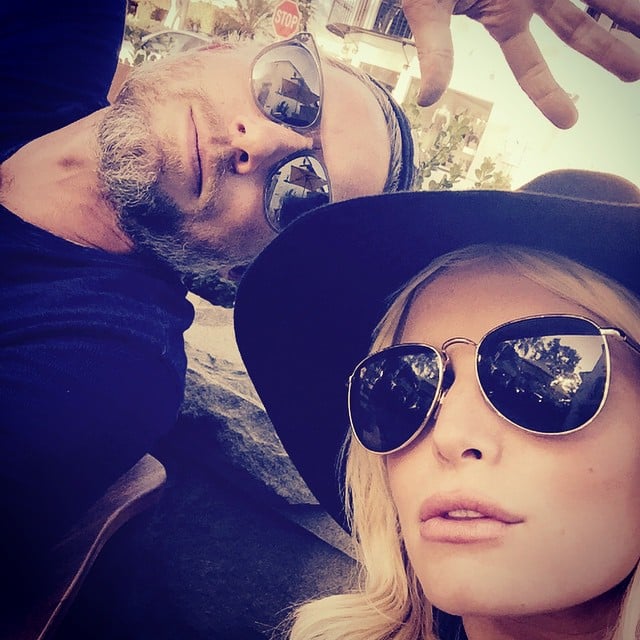 "We are awesome #MAY21 #5yrs," she wrote with this photo of her and Eric.