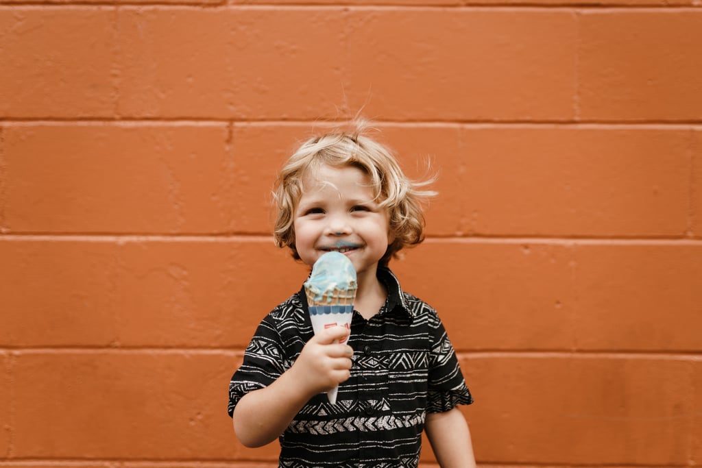 Eating Ice Cream on the Front Porch