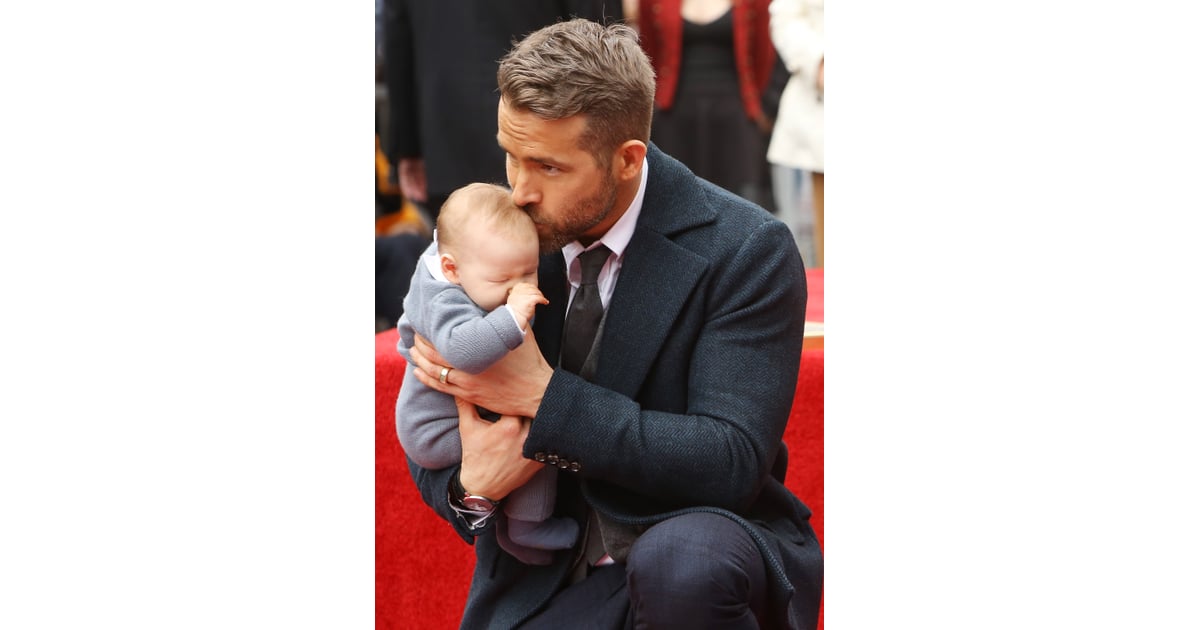 Cute Pictures of Ryan Reynolds With His Kids December 2016 | POPSUGAR