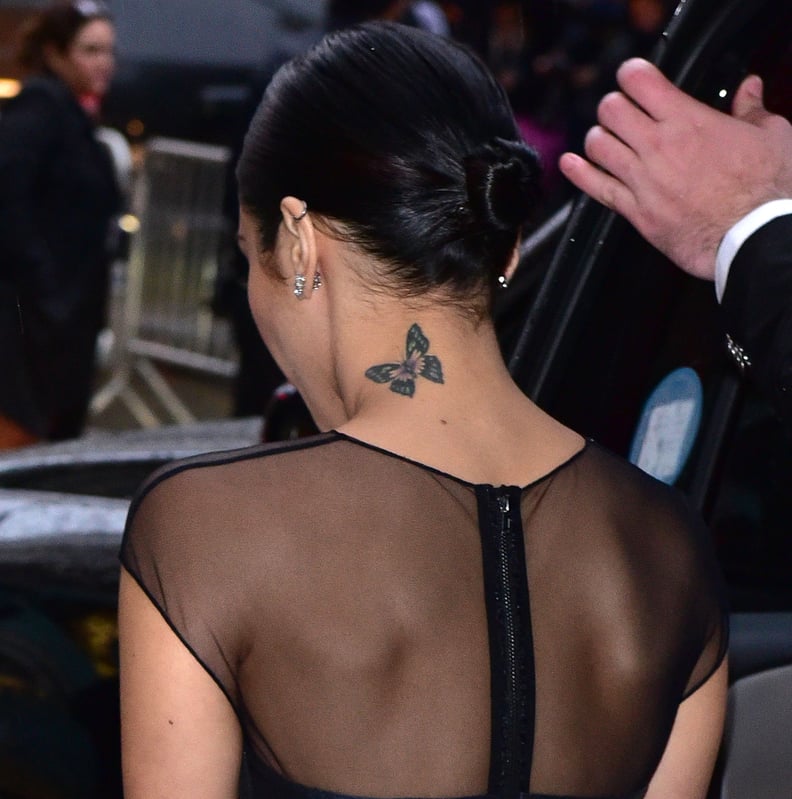 Vanessa Hudgens's Butterfly Tattoo