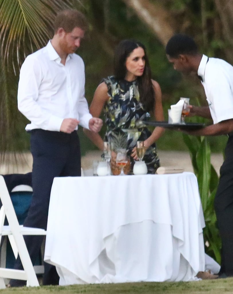 Prince Harry And Meghan Markle At Wedding In Jamaica 2017 Popsugar Celebrity Photo 25 