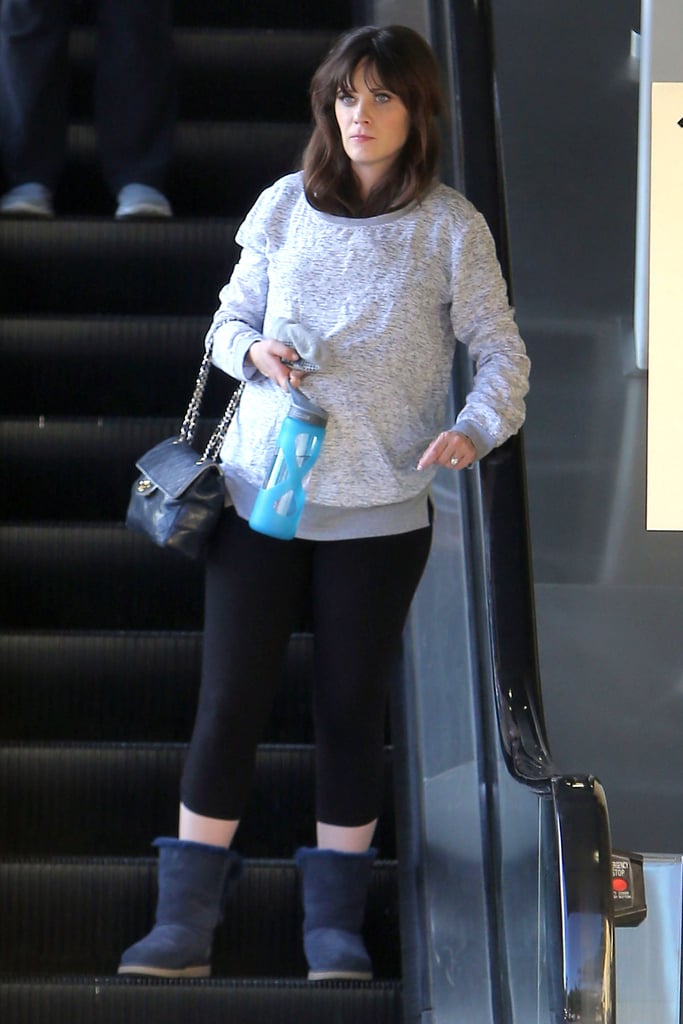 Zooey Deschanel Pregnant Pictures