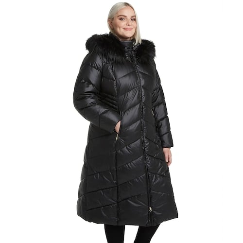 plus size quilted winter coats