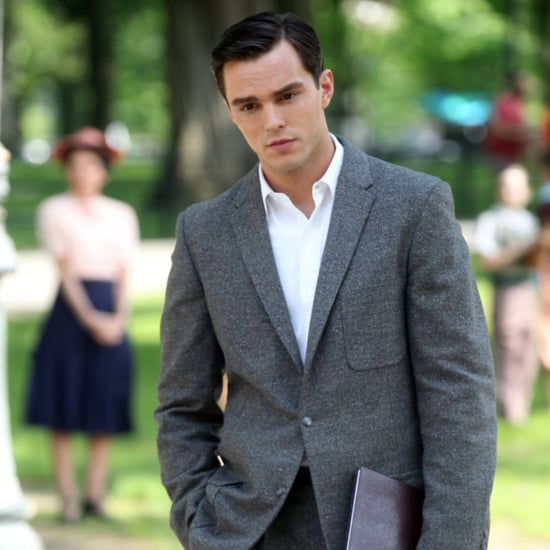 Nicholas Hoult Filming Rebel in the Rye Pictures
